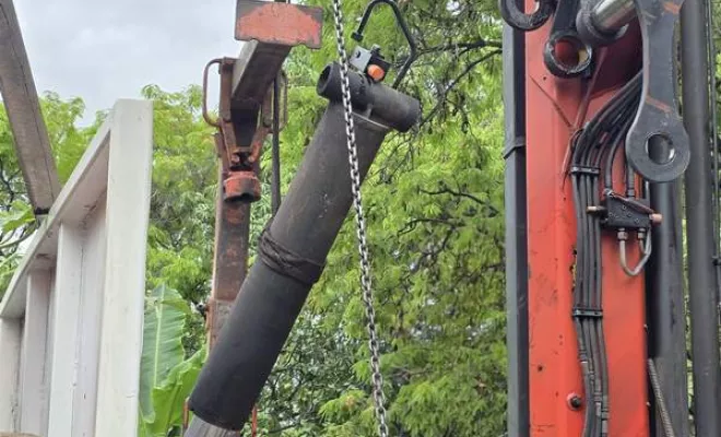 Maintenance préventive d’engin de chantier, Saint-Pierre, ERPL